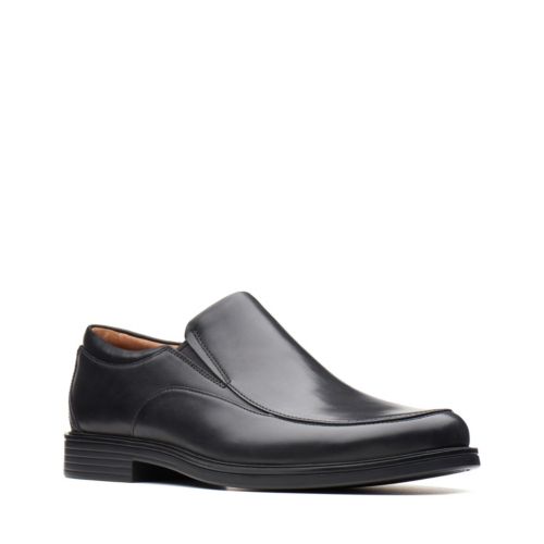 Clarks Un Aldric Walk 26137351 Black Leather Oct 18
