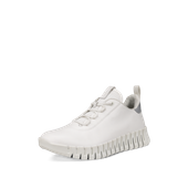 ECCO Gruuv Flexible Sole Sneakers 218203-60718 White Light Grey