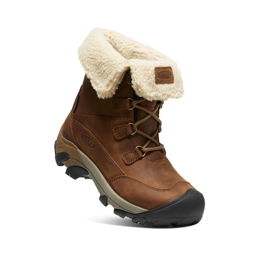 Keen Women's Betty Waterproof Short Boot 1026716 Brownshitake